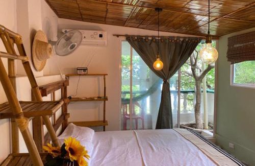 Taganga Apartment | Cabin with balcony and ocean view.