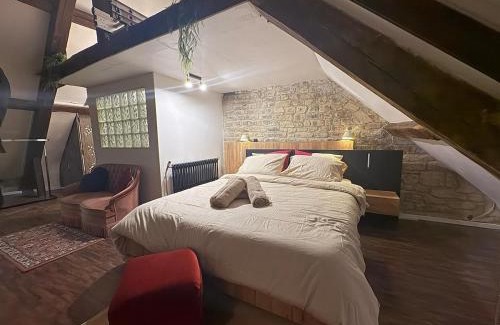 Centre Ancien Apartment | Caen duplex T2 confort 18è s coeur de ville avec Vayny