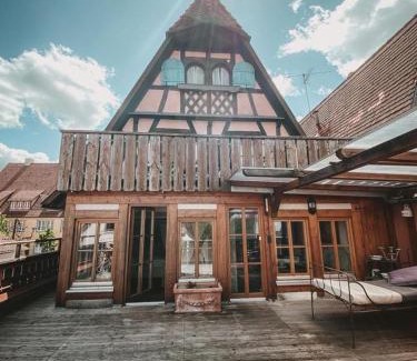 Rothenburg Old Town Apartment | Cafe einzigARTig