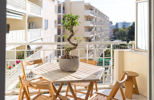 Cros-de-Cagnes Apartment | Cagnes Plage, Hippodrome for professionals, close to all shops