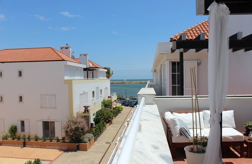 Conceicao e Cabanas de Tavira Apartment | CAIA FORMOSA - Modern Duplex Apartment with Sea View & Free WI-FI