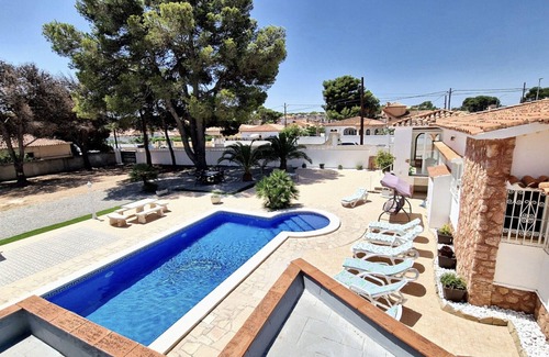 Miami Platja Villa | CALIFORNIA Villa gran jardin, piscina privada