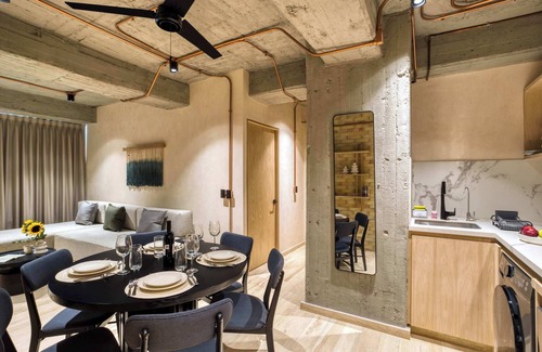 Roma Norte Apartment | Caliza Roma | Deluxe Residence w/Balcony & SPA