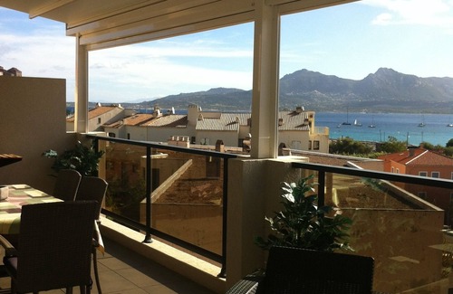 Calvi Apartment | Calvi, magnificent sea/mountain view, 200m beach, large terrace, beautiful rooms