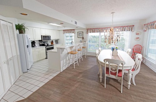 Litchfield by the Sea House | Cambridge 301 OV 3BR 3BA Kitchen Balcony
