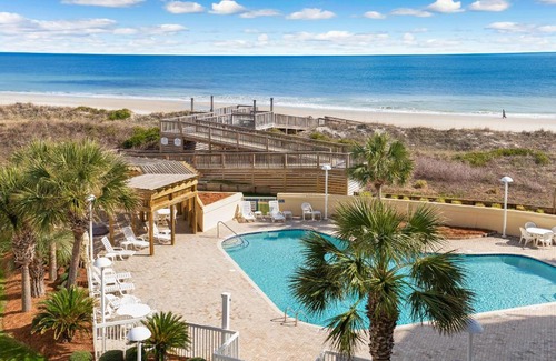 Litchfield by the Sea House | Cambridge 301 OV 3BR 3BA Kitchen Balcony