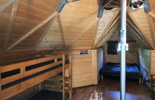 Saint-Martin-de-Queyrieres House | Camping Caravaneige L'Iscle de Prelles* - Refuge Esprit Cabane 4 people Without sanitary facilities
