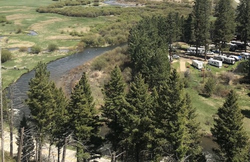 Ravalli County RV Rental | CAMP SULA - Rv Back In spot 15 - partial hook up
