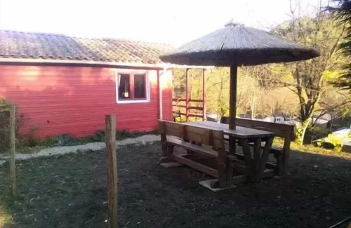 Saint-Vincent-de-Durfort House | Camping maeva Escapades Coeur d'Ardèche * - Eco Chalet 3 Rooms 4/6 People + TV