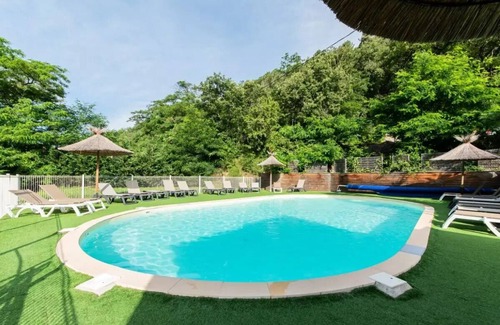 Saint-Vincent-de-Durfort House | Camping maeva Escapades Coeur d'Ardèche * - Eco Chalet 3 Rooms 4/6 People + TV