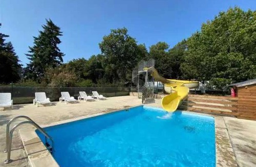 Guemene-Penfao House | Camping 3 étoiles - Piscine - eebebf