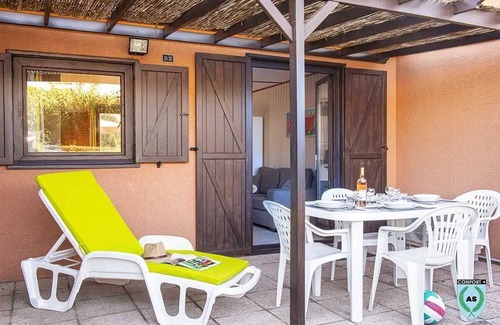 Portiragnes-Plage House | Camping 3 étoiles - Parc aquatique - efbha0