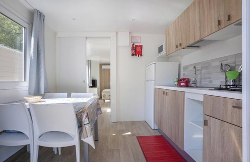 Ledro RV Rental | Camping 'Al Lago Zefiro' with Lake View, Terrace & Wi-Fi