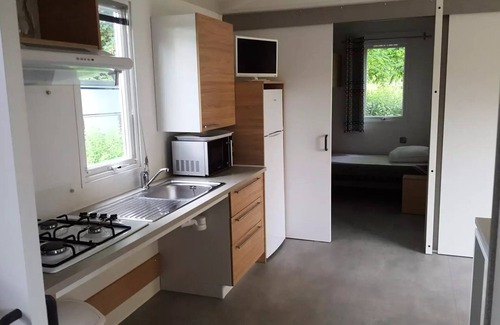 Cormoranche-sur-Saone House | Camping du Lac* - Mobil Home Titania 4 Rooms 6 People