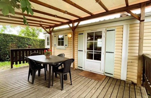 Saint-Bonnet-le-Chateau House | Camping de la Belle Etoile * - Mobile home Mercure comfort 2 bedrooms terrace 4 people