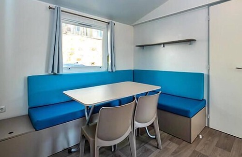 Nans-les-Pins House | Camping Domaine de la Sainte Baume **** - Mobil Home Cozy Plus 3 rooms 4 people conditioning