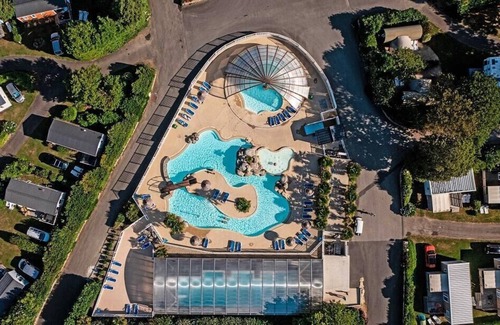 Landudec House | Camping Domaine de Bel Air***** - Mobile Home Family TV LV 4 rooms 6 people