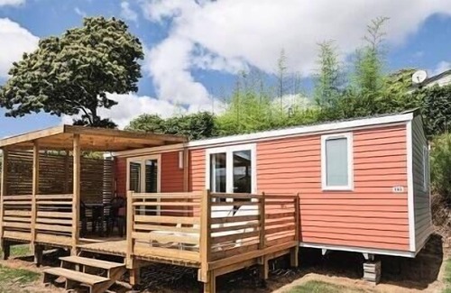 Landudec House | Camping Domaine de Bel Air***** - Mobile Home Family TV LV 4 rooms 6 people