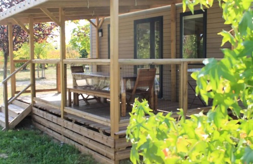 Le Temple-sur-Lot House | Camping du Bosc * - Mobile-home Premium (2019) 6 persons