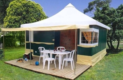 Rieux-de-Pelleport House | Camping Flower Les Mijeannes* - Mobile home ECO 3 Rooms 4 People Without Sanitary