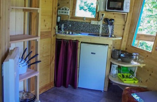 Saint-Paulien House | Camping Flower La Rochelambert * - Robinson cabin 2 people