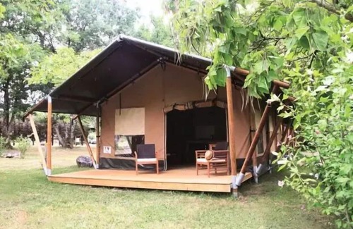 Devillac House | Camping Fontaine Du Roc* - Safari tent 3 rooms 5 people