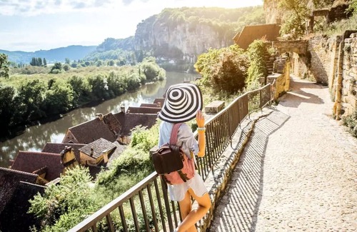 Cenac-et-Saint-Julien House | Camping Romanée Le Lou Castel* - Mobile home Select TV LV Clim Plancha 3 Rooms 4 people