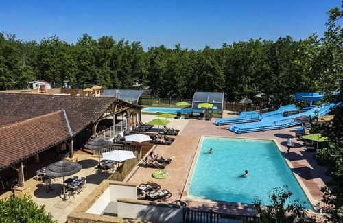 Cenac-et-Saint-Julien House | Camping Romanée Le Lou Castel* - Mobile home Select TV LV Clim Plancha 3 Rooms 4 people