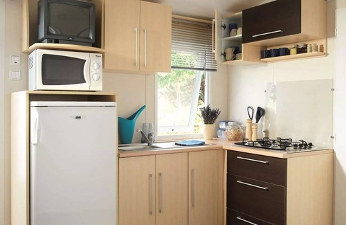 Saint-Paul-Trois-Chateaux House | Camping de la Colline * - 3 bedroom mobile home COMFORT 6 people