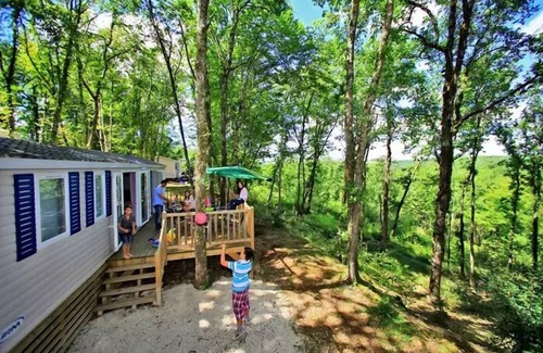 Souillac House | Camping La Paille Basse* - Mobil Home Premium 4 Rooms 7/8 People