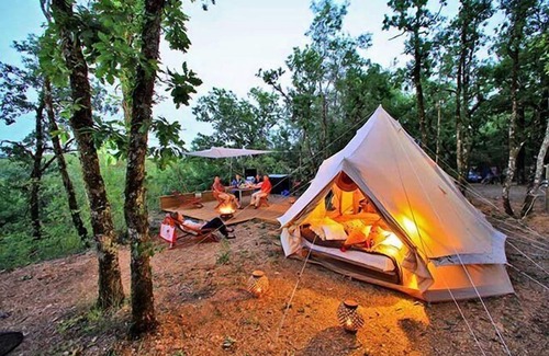 Souillac House | Camping La Paille Basse***** - Glamping Tent 4 People Without Sanitary