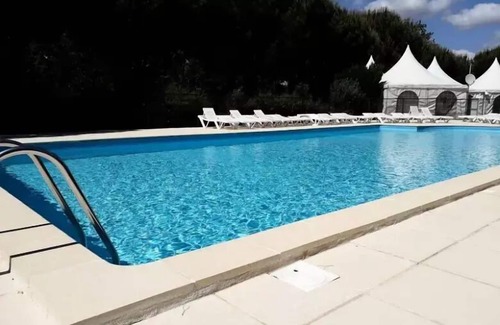 Audenge House | Camping Le Braou*** - Mobile home 32m² - 2 bedrooms - Air conditioning + TV 6 people
