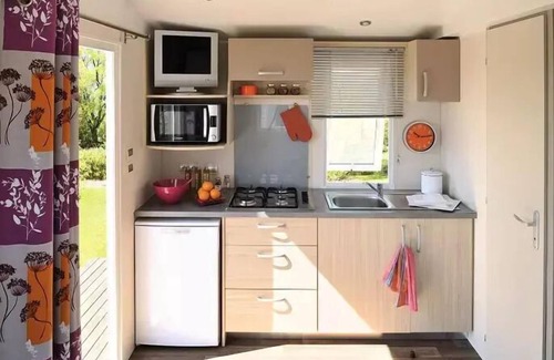 Hautot-sur-Mer House | Camping Le Marqueval* - 2 Room Mobile Home 2 People