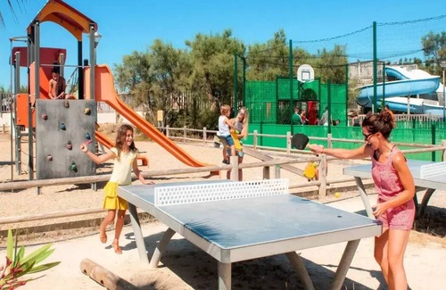 Palavas-les-Flots Ski Chalet | Camping Le Palavas * - 4-room Comfort Chalet for 4/6 people, air-conditioned
