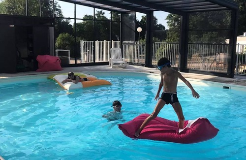 Rocamadour House | Camping LE ROC * - Mobil-Home Super 8 Pers (33,50m2) 8 persons