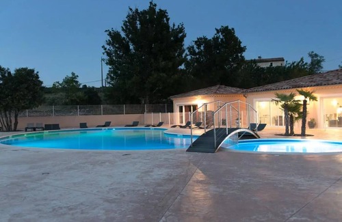 Saint-Maurice-d'Ibie House | Camping Le Sous Bois * - O'Hara mobile home 3 rooms 4/6 people