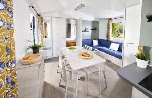 Saint-Maurice-d'Ibie House | Camping Le Sous Bois * - Mobile Home Evo 3 rooms 4/6 People Air-conditioned