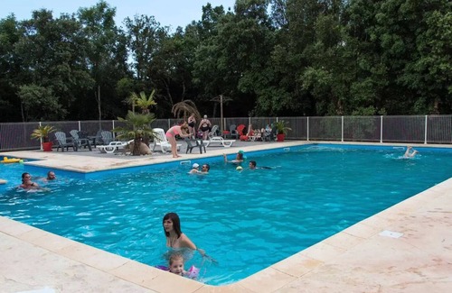 Saint-Maurice-d'Ibie House | Camping Le Sous Bois * - MH NEST 33 3 Bedrooms - Air conditioning/TV 6 people