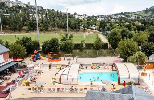 Severac-d'Aveyron House | Camping les Calquieres**** - Lodge Victoria 3 Rooms 5 People Without Sanitary