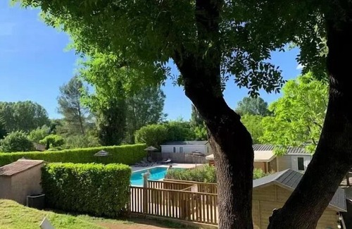 Carces House | Camping Les Fouguières* - Mobile Home Classic Eco Wood 2 Rooms 2 People