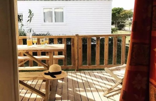 Saint-Nazaire House | Camping les Fontaines * - Mobil Home Olivier Comfort Air conditioning with terrace 2 bedrooms 6 people
