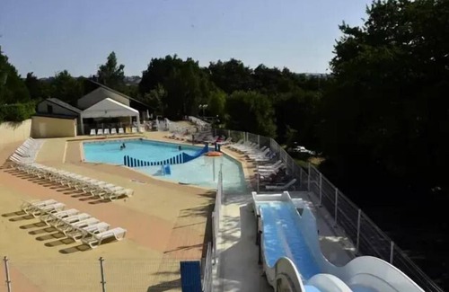 Pont-de-Salars House | Camping Les Terrasses du Lac* - 4-room mobile home 6/8 people Air-conditioned