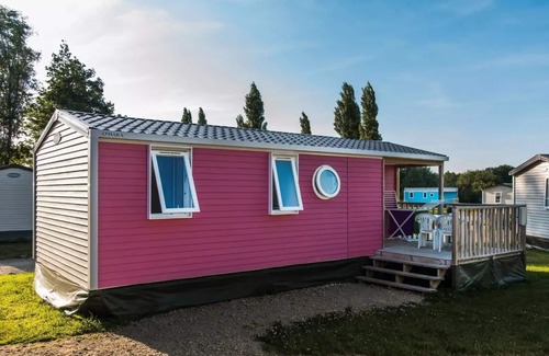 Plougasnou House | Camping maeva Respire Le Domaine de Mesqueau * - Mobile Home SIMPLY O'hara 4 Rooms 6 People + TV