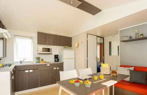 Clohars-Fouesnant House | Camping Port de Plaisance* - Comfort 4-room mobile home for 6 people