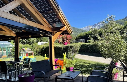 Landry Ski Chalet | Camping Quality l'Eden de la Vanoise * - Premium chalet 40m2 (3 bedrooms, 2 bathrooms, maximum 6 persons) 6 persons