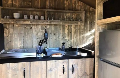 Oberbronn House | Camping Seasonova Les Vosges du Nord * - WOOD LODGE - with sanitary facilities for 4 people