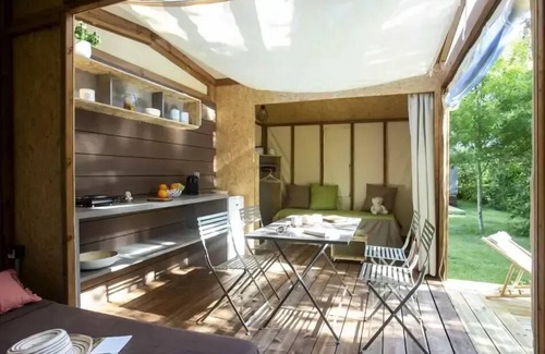 Les Ponts-de-Ce RV Rental | Camping Slow Village Loire Vallée* - Lodge Tent 4 people Without Sanitary facilities