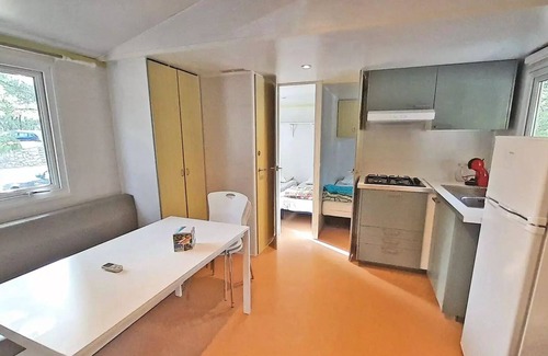 Bauduen House | Camping Tikayan Rives du Lac de Sainte Croix* - Mobile home Texas Eco 4 rooms 6/8 people Air-conditioned