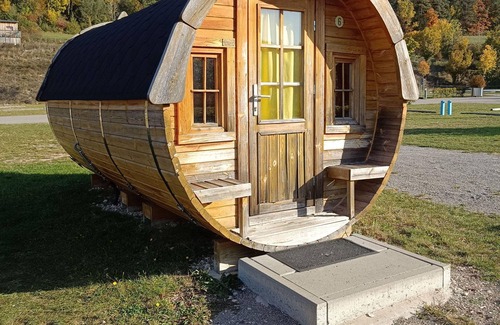 Albstadt RV Rental | Campingfass Standard - Sonnencamping Albstadt