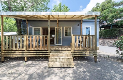 Vendays-Montalivet House | Campsite Atlantic Club Montalivet* - 4-room Comfort mobile home for 6 people, air-conditioned + TV